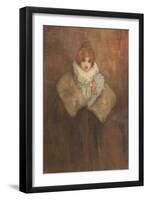 An Edwardian Lady, C.1910 (W/C on Paper)-John Hassall-Framed Giclee Print