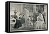 An Edwardian Lady Is 'At Home' to Her Friends-null-Framed Stretched Canvas