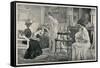 An Edwardian Lady Is 'At Home' to Her Friends-null-Framed Stretched Canvas