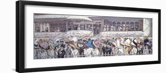 An Edwardian Season - Ascot-John S Goodall-Framed Giclee Print