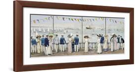 An Edwardian Season - Cowes Regatta-John S Goodall-Framed Premium Giclee Print