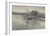 An Eel-catcher's home-Peter Henry Emerson-Framed Giclee Print