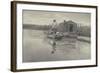 An Eel-catcher's home-Peter Henry Emerson-Framed Giclee Print