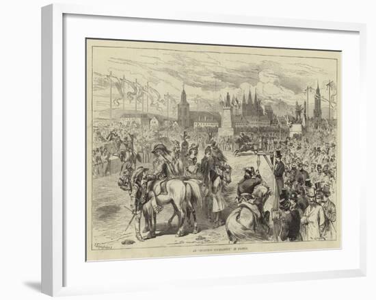 An Eglinton Tournament in France-null-Framed Giclee Print