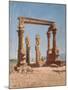 An Egypt Temple Ruin-Vasili Vasilyevich Vereshchagin-Mounted Giclee Print