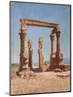 An Egypt Temple Ruin-Vasili Vasilyevich Vereshchagin-Mounted Giclee Print