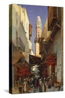 An Egyptian Bazaar-Hermann David Salomon Corrodi-Stretched Canvas