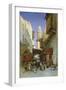 An Egyptian Bazaar-Hermann David Salomon Corrodi-Framed Giclee Print