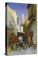 An Egyptian Bazaar-Hermann David Salomon Corrodi-Stretched Canvas