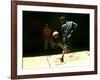 An Egyptian Boy Shows off His Ball Skill as He Plays Soccer with a Friend on the Steets of Cairo-null-Framed Photographic Print