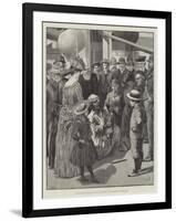 An Egyptian Conjuror on Board an Orient Line Steam-Ship at Port Said-null-Framed Giclee Print