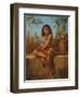 An Egyptian Flower Girl-Frederick Goodall-Framed Premium Giclee Print