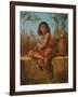 An Egyptian Flower Girl-Frederick Goodall-Framed Giclee Print