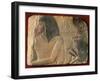 An Egyptian Limestone Relief, C1400 BC-null-Framed Giclee Print