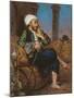 An Egyptian Man Smoking a Hookah-Louis Leopold Boilly-Mounted Giclee Print