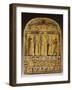 An Egyptian Painted Wood Stela Dynasty, circa 712-525 BC-null-Framed Giclee Print