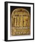 An Egyptian Painted Wood Stela Dynasty, circa 712-525 BC-null-Framed Giclee Print