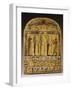 An Egyptian Painted Wood Stela Dynasty, circa 712-525 BC-null-Framed Giclee Print