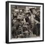 An Eighteenth Century Pawnbroker and His Customers-C.l. Doughty-Framed Giclee Print