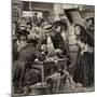 An Eighteenth Century Pawnbroker and His Customers-C.l. Doughty-Mounted Giclee Print