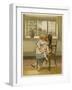 An Elder Sister Tells Her Younger Sister the Well-Known Story of the Little Piggy-Lizzie Lawson-Framed Art Print