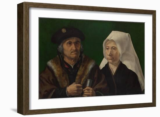 An Elderly Couple, C. 1520-Jan Gossaert-Framed Giclee Print
