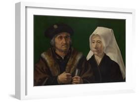 An Elderly Couple, C. 1520-Jan Gossaert-Framed Giclee Print