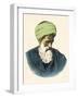 An Elderly Egyptian Muslim Man-null-Framed Art Print