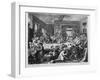 An Election Entertainment, 1755-William Hogarth-Framed Giclee Print