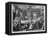 An Election Entertainment, 1755-William Hogarth-Framed Stretched Canvas