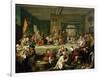 An Election Entertainment, 1755-William Hogarth-Framed Giclee Print