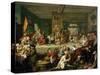 An Election Entertainment, 1755-William Hogarth-Stretched Canvas