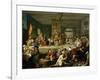 An Election Entertainment, 1755-William Hogarth-Framed Giclee Print