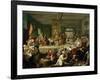 An Election Entertainment, 1755-William Hogarth-Framed Giclee Print