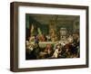 An Election Entertainment, 1755-William Hogarth-Framed Giclee Print