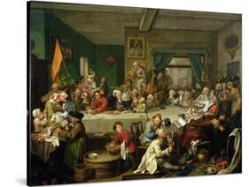 An Election Entertainment, 1755-William Hogarth-Stretched Canvas