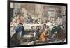 An Election Entertainment, Illustration from 'Hogarth Restored: the Whole Works of the Celebrated…-William Hogarth-Framed Giclee Print