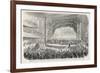 An Election Meeting in Chicago Opera House: in the Outcome General Grant Will be Elected-null-Framed Art Print