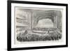 An Election Meeting in Chicago Opera House: in the Outcome General Grant Will be Elected-null-Framed Art Print