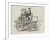 An Electric Dog-Cart-null-Framed Giclee Print