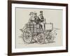 An Electric Dog-Cart-null-Framed Giclee Print