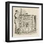 An Electric Light Bath as Used in the Bilz Sanatorium Berlin-null-Framed Art Print