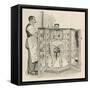 An Electric Light Bath as Used in the Bilz Sanatorium Berlin-null-Framed Stretched Canvas