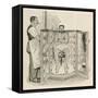 An Electric Light Bath as Used in the Bilz Sanatorium Berlin-null-Framed Stretched Canvas