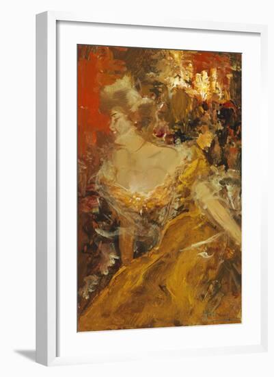 An Elegant Beauty-Pompeo Mariani-Framed Giclee Print