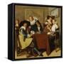 An Elegant Card Party-Dirck Hals-Framed Stretched Canvas