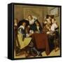 An Elegant Card Party-Dirck Hals-Framed Stretched Canvas