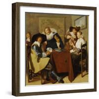 An Elegant Card Party-Dirck Hals-Framed Giclee Print