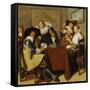An Elegant Card Party-Dirck Hals-Framed Stretched Canvas