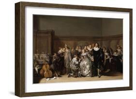 An Elegant Company, 1632-Pieter Codde-Framed Giclee Print